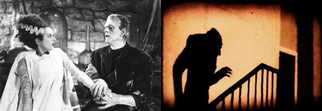La novia de Frankenstein/Nosferatu