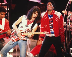 Eddie Van Halen e Michael Jackson