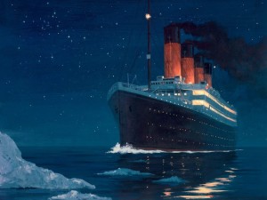 Representação do Titanic