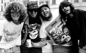 Old School: R.D.P. na época do "Anarkophobia", ainda com Jabá (baixo) e Spaguetti (bateria)