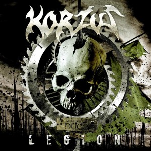 Capa de "Legion", mais novo trabalho do Korzus.