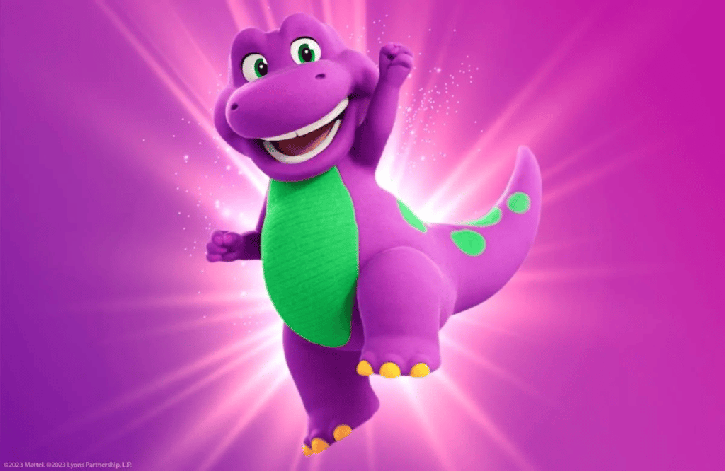 Barney retorno da série do dinossauro roxo é anunciado