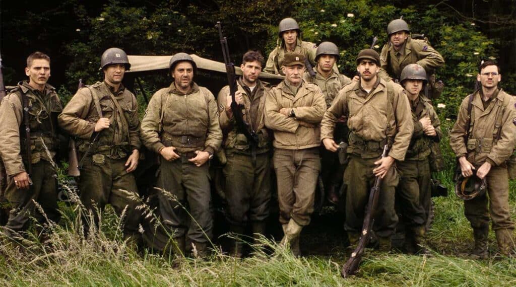 saving private ryan actors crew