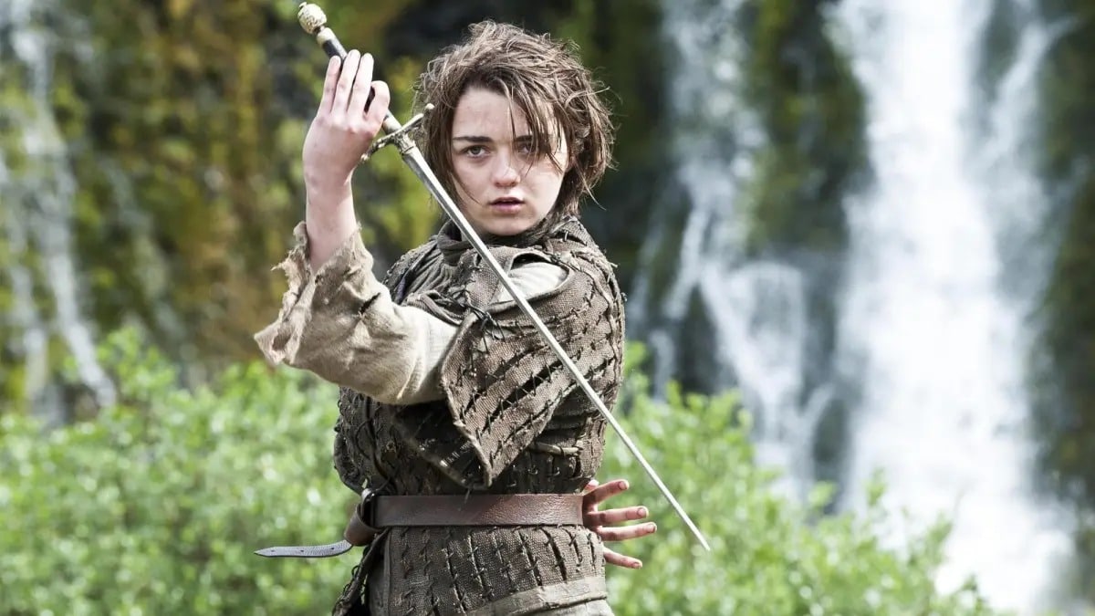Maisie Williams em Game of Thrones