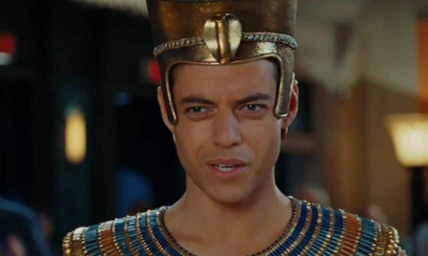 farao rami malek reproducao