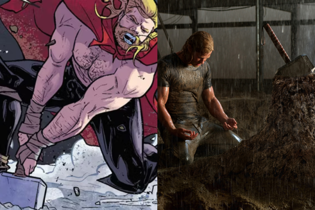 Marvel: 10 personagens tentaram levantar o martelo de Thor e FALHARAM