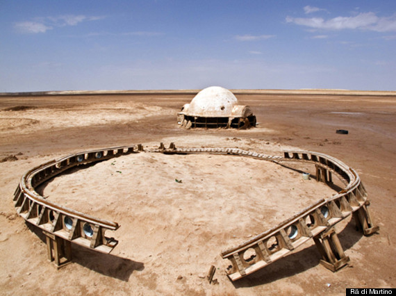 Cenários abandonados de Star Wars geraram cenário impressionante na Tunísia; fotos