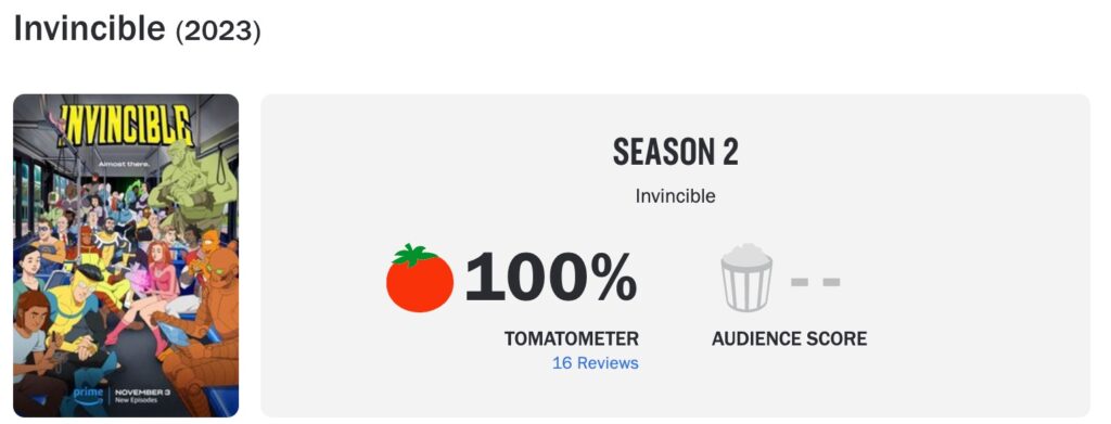 Invencivel Rotten Tomatoes