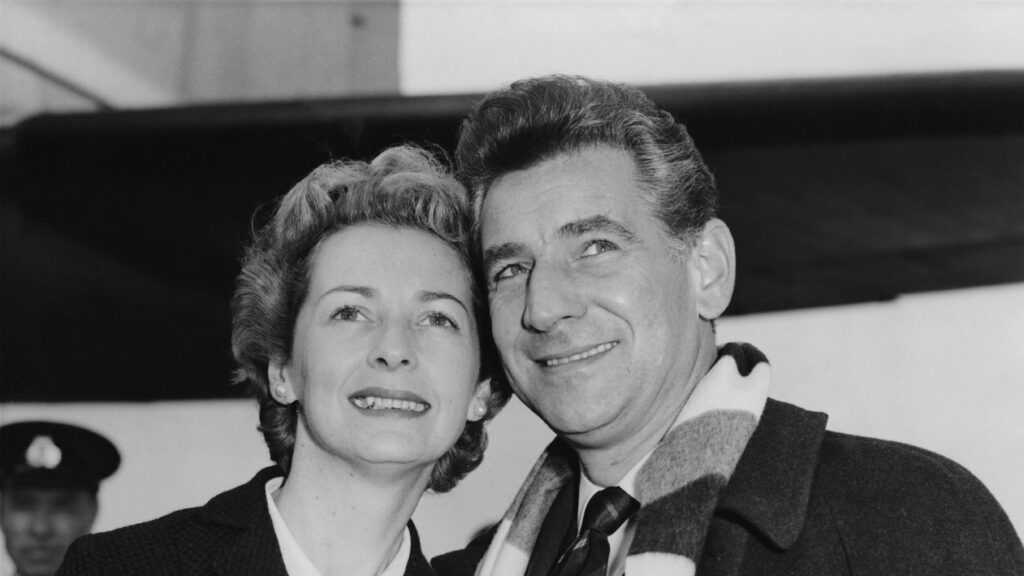 Leonard Bernstein e Felicia Montealegre Cohn Bernstein maestro