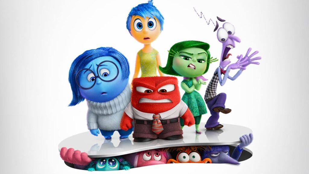 Personagens de Divertida Mente 2: as novas emoções do filme