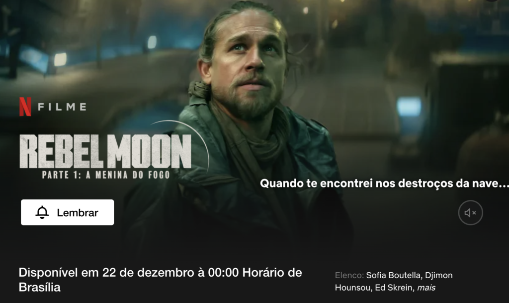 REBEL MOON - PARTE 1: A MENINA DO FOGO