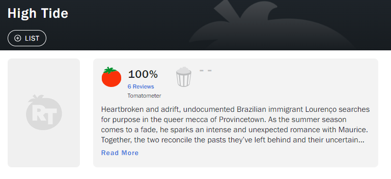 high tide rotten tomatoes