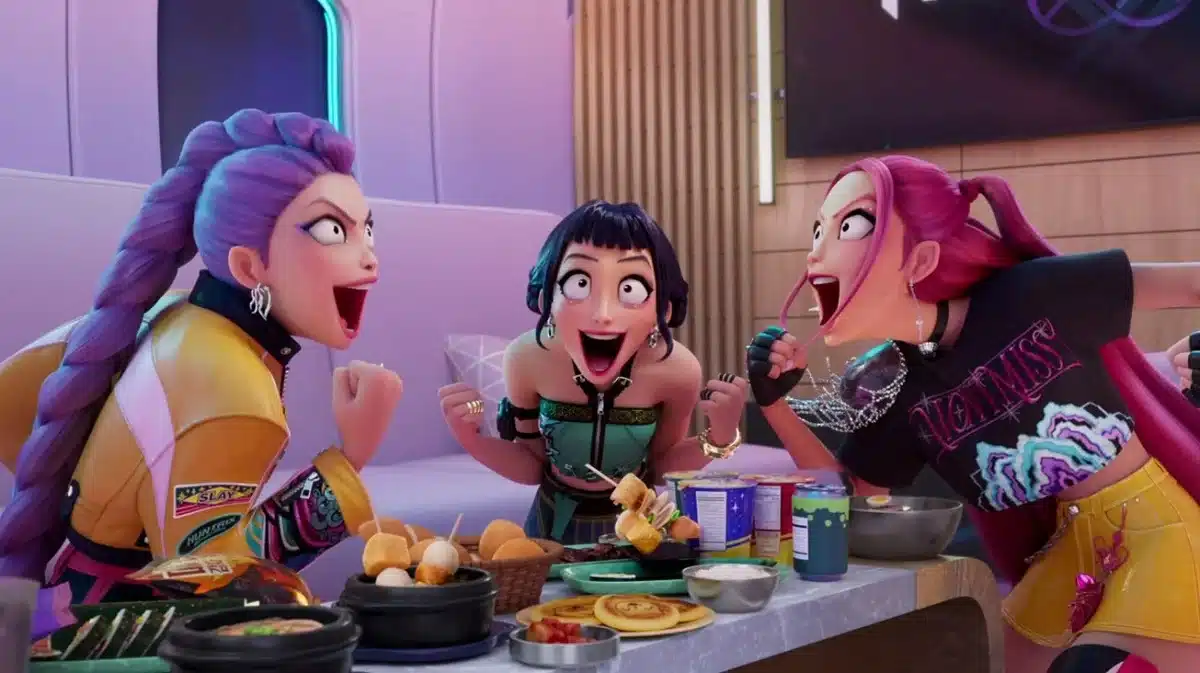 guerreiras do kpop filme animacao