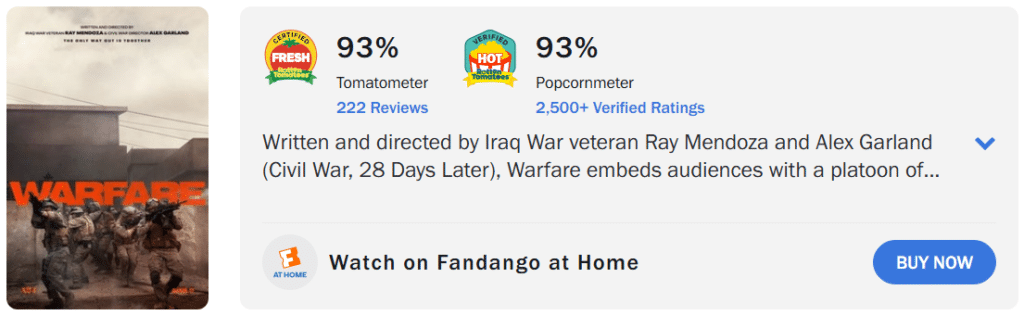 Melhor filme de guerra de 2025 já está disponível no Prime Video 1 image 14