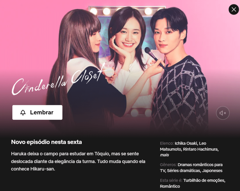 Cinderella Closet Netflix