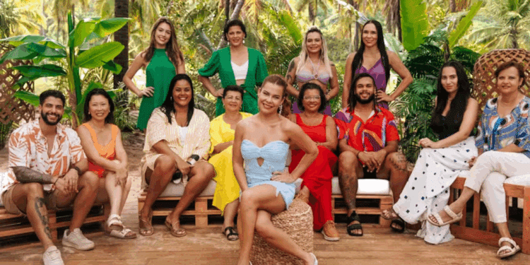 Ilhados com a Sogra 3ª temporada: participantes 3 Créditos: Divulgação